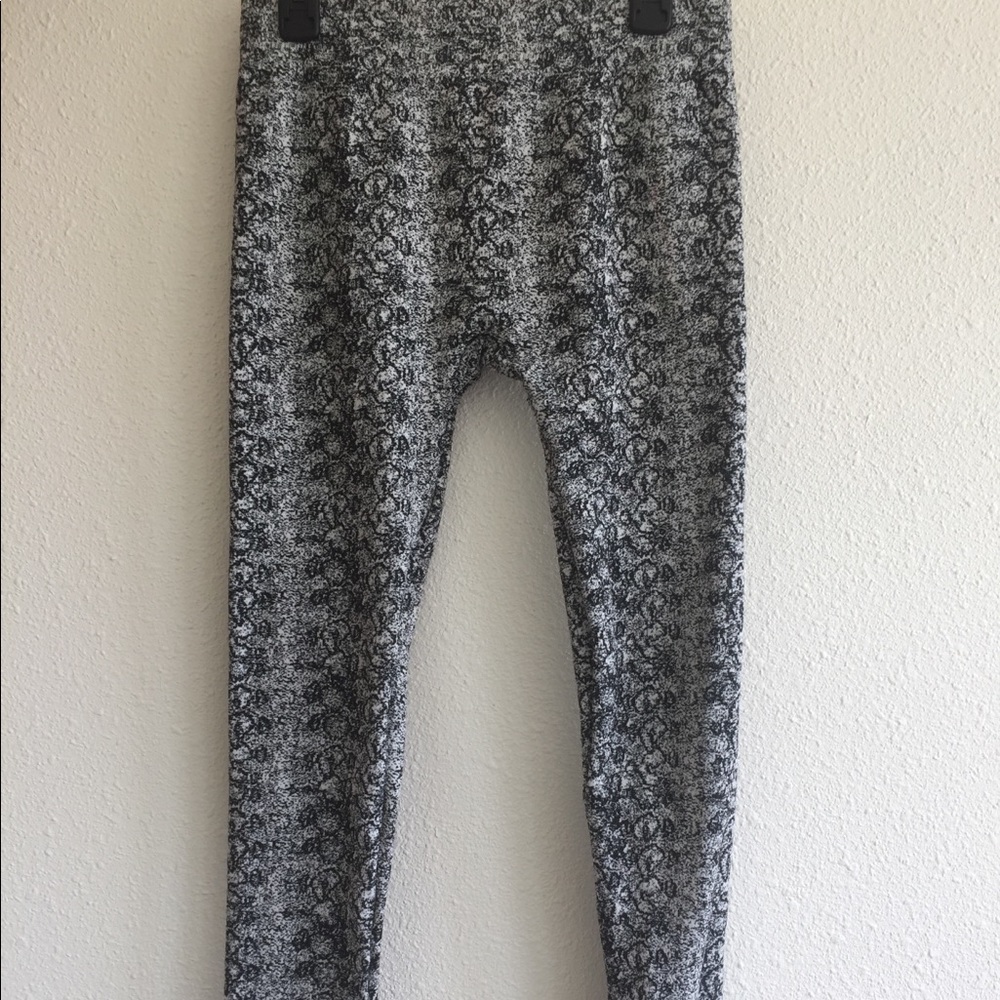 Black and white tights